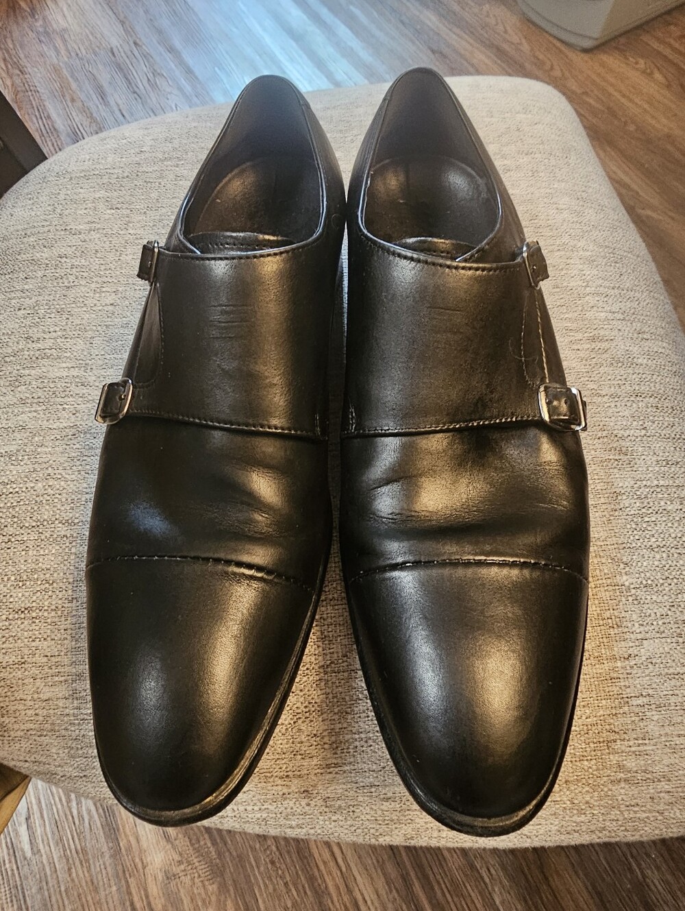 Mens ECCO Double Monk Strap Shoes